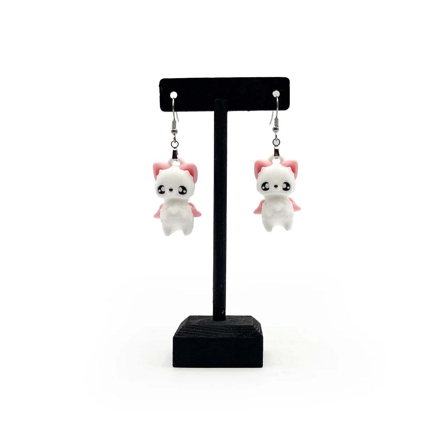 Cute 3D Printed Earrings – Bookish & Kawaii Dangle Charms – view 15