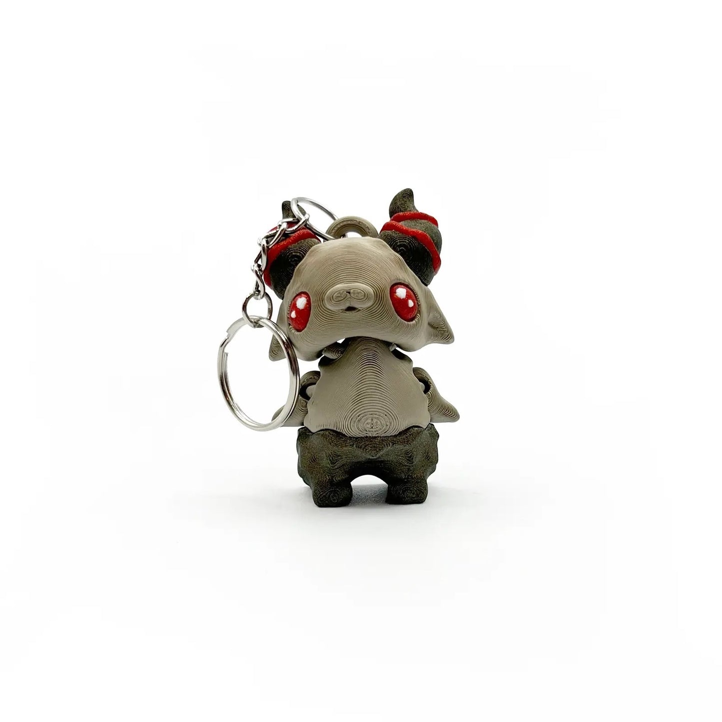 3D Printed Adorably Spooky and Cute Keychains | Kawaii Goth Accessories