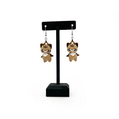 Cute 3D Printed Earrings – Bookish & Kawaii Dangle Charms – view 31