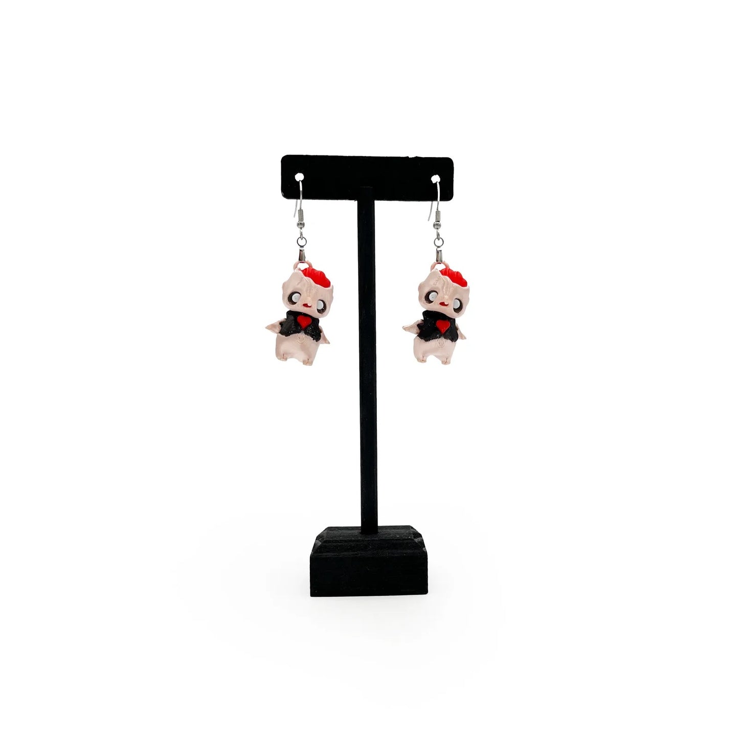 Cute 3D Printed Earrings – Bookish & Kawaii Dangle Charms – view 32