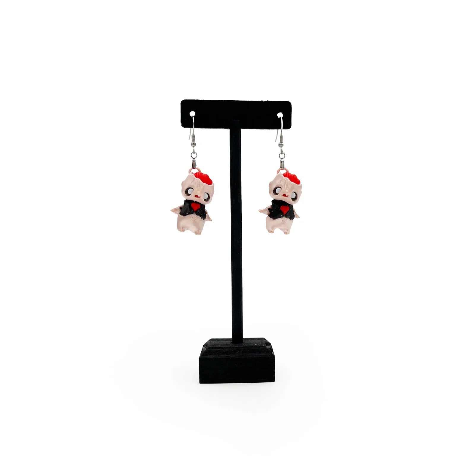 Cute 3D Printed Earrings – Bookish & Kawaii Dangle Charms – view 32