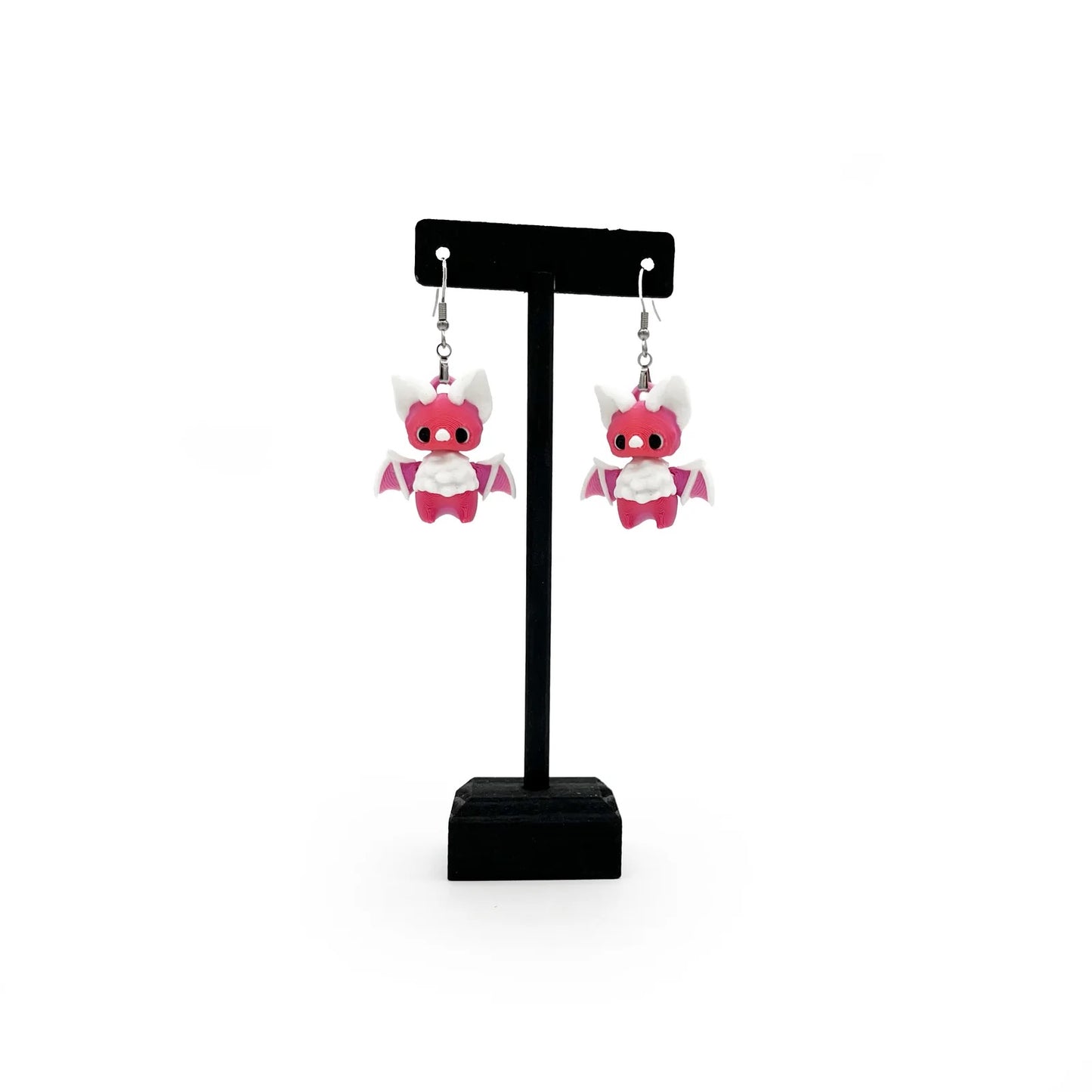 Cute 3D Printed Earrings – Bookish & Kawaii Dangle Charms – view 12