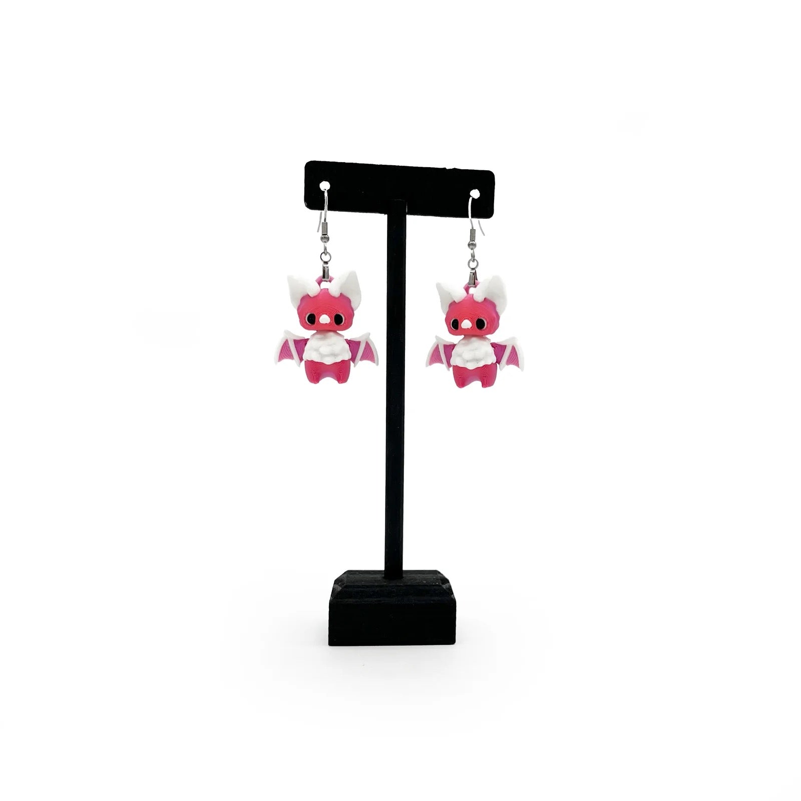 Cute 3D Printed Earrings – Bookish & Kawaii Dangle Charms – view 12