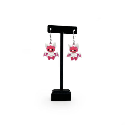 Cute 3D Printed Earrings – Bookish & Kawaii Dangle Charms – view 12