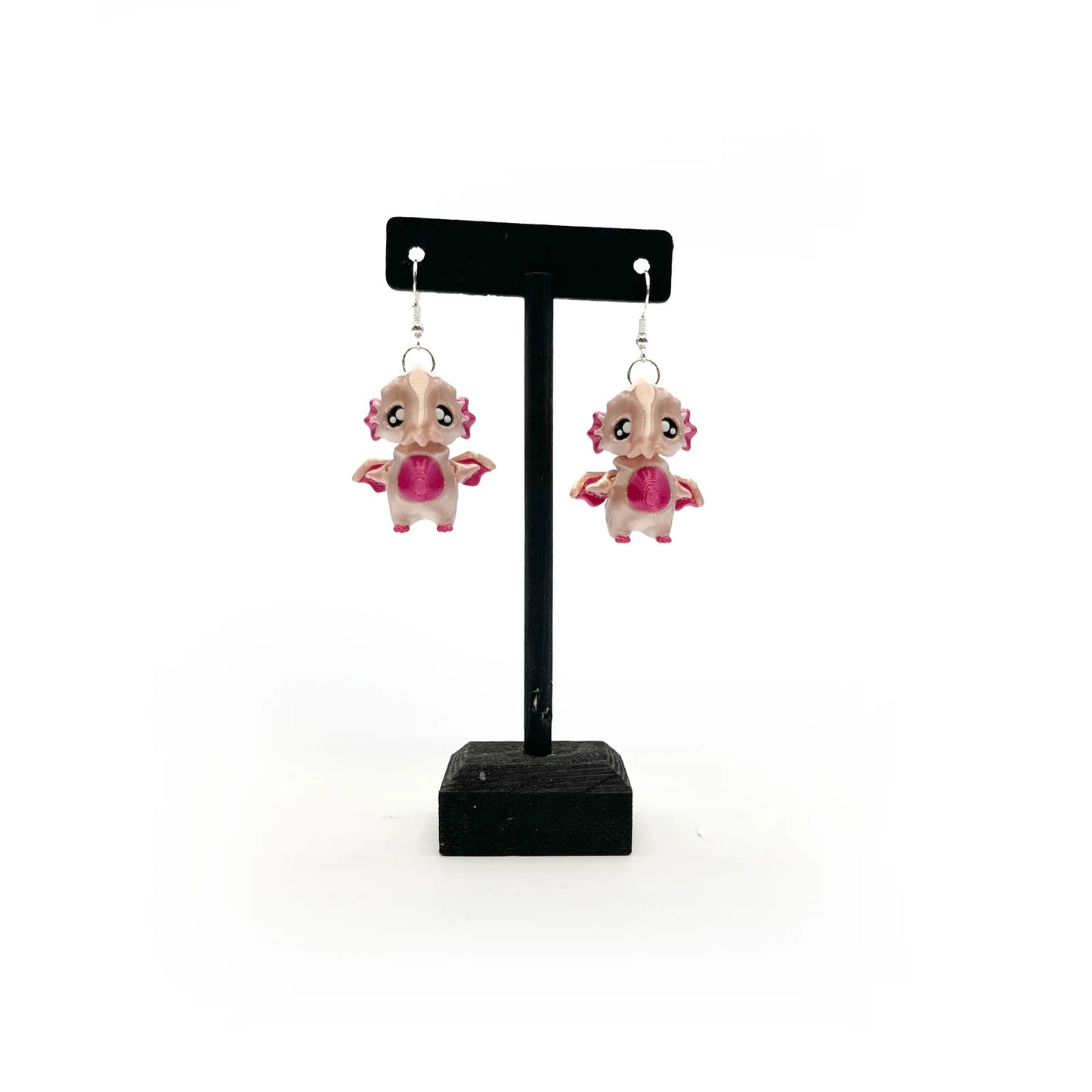 Cute 3D Printed Earrings – Bookish & Kawaii Dangle Charms – view 13