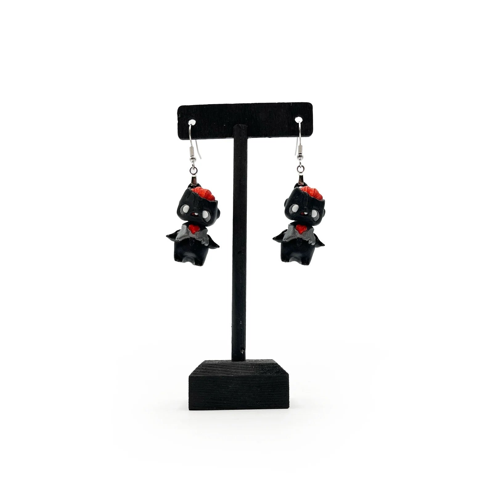Cute 3D Printed Earrings – Bookish & Kawaii Dangle Charms – view 33