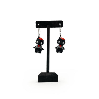 Cute 3D Printed Earrings – Bookish & Kawaii Dangle Charms – view 33