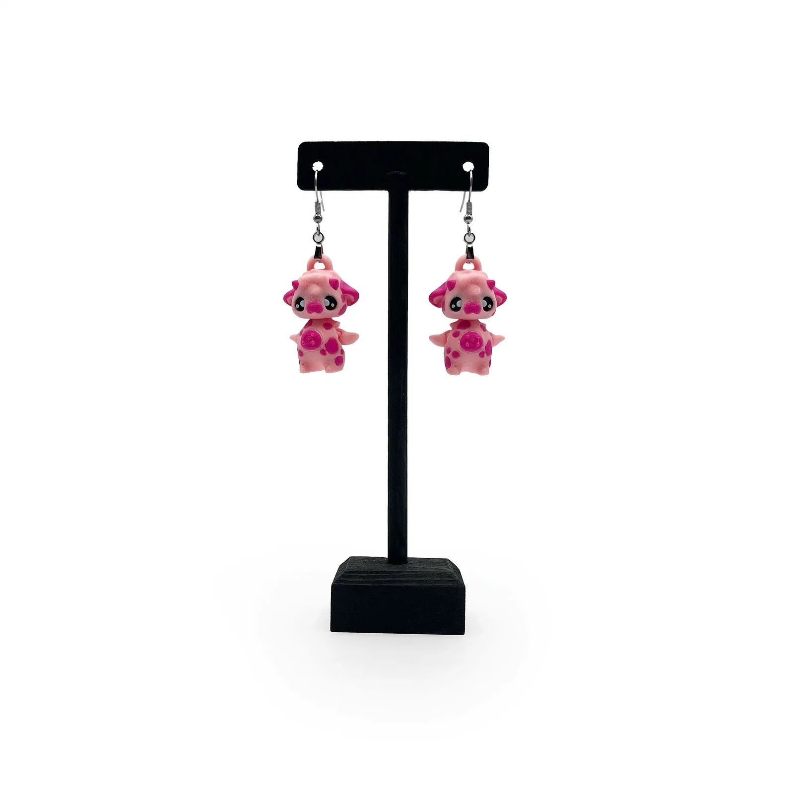 Cute 3D Printed Earrings – Bookish & Kawaii Dangle Charms – view 22