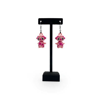 Cute 3D Printed Earrings – Bookish & Kawaii Dangle Charms – view 22