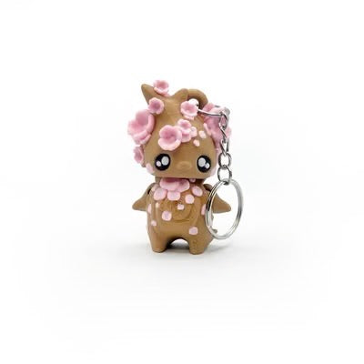 3D Printed Adorably Spooky and Cute Keychains | Kawaii Goth Accessories