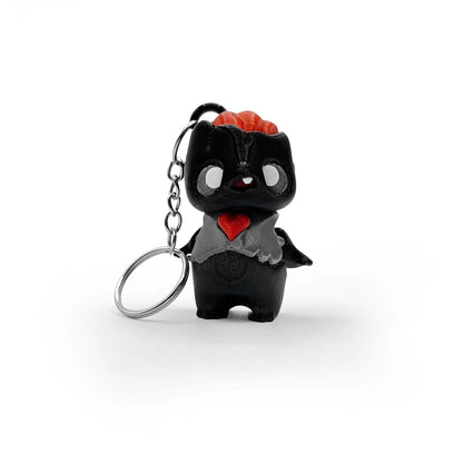 3D Printed Adorably Spooky and Cute Keychains | Kawaii Goth Accessories