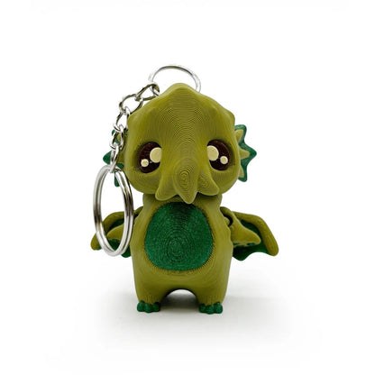 3D Printed Adorably Spooky and Cute Keychains | Kawaii Goth Accessories