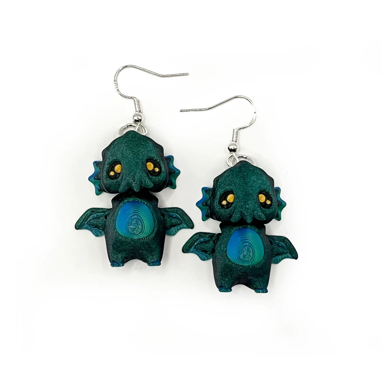 Cute 3D Printed Earrings – Bookish & Kawaii Dangle Charms – view 41