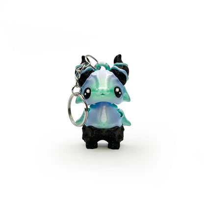 3D Printed Adorably Spooky and Cute Keychains | Kawaii Goth Accessories