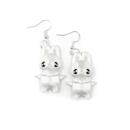 Cute 3D Printed Earrings – Bookish & Kawaii Dangle Charms – view 46