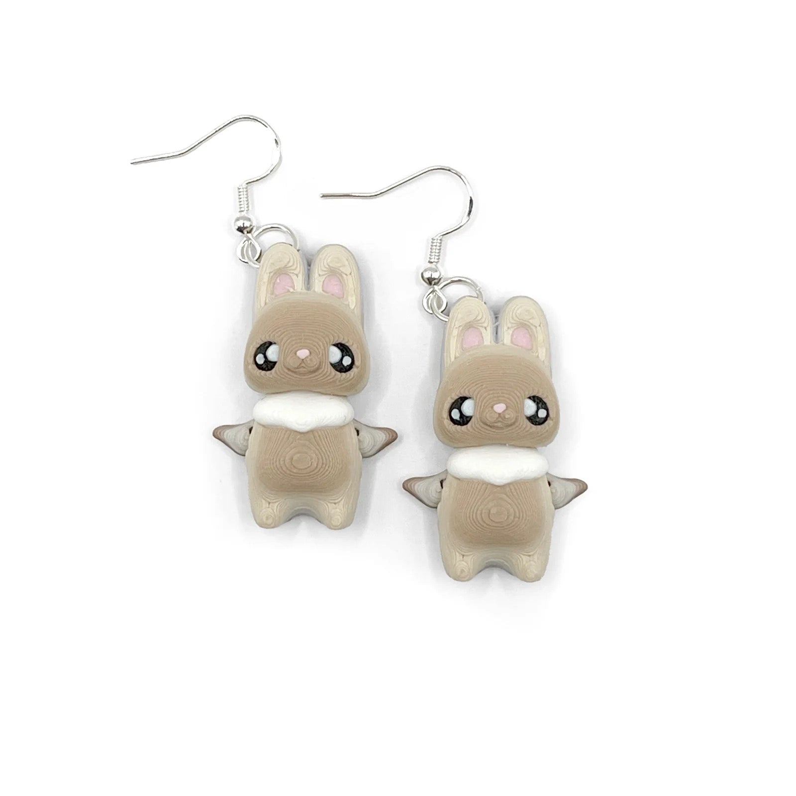Cute 3D Printed Earrings – Bookish & Kawaii Dangle Charms – view 47