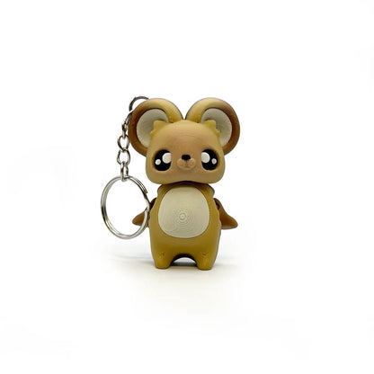 3D Printed Adorably Spooky and Cute Keychains | Kawaii Goth Accessories