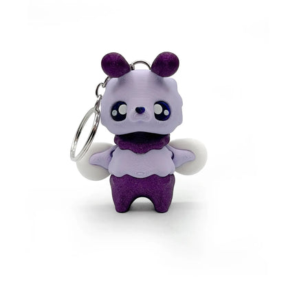 3D Printed Adorably Spooky and Cute Keychains | Kawaii Goth Accessories