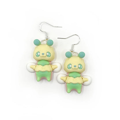 Cute 3D Printed Earrings – Bookish & Kawaii Dangle Charms – view 50