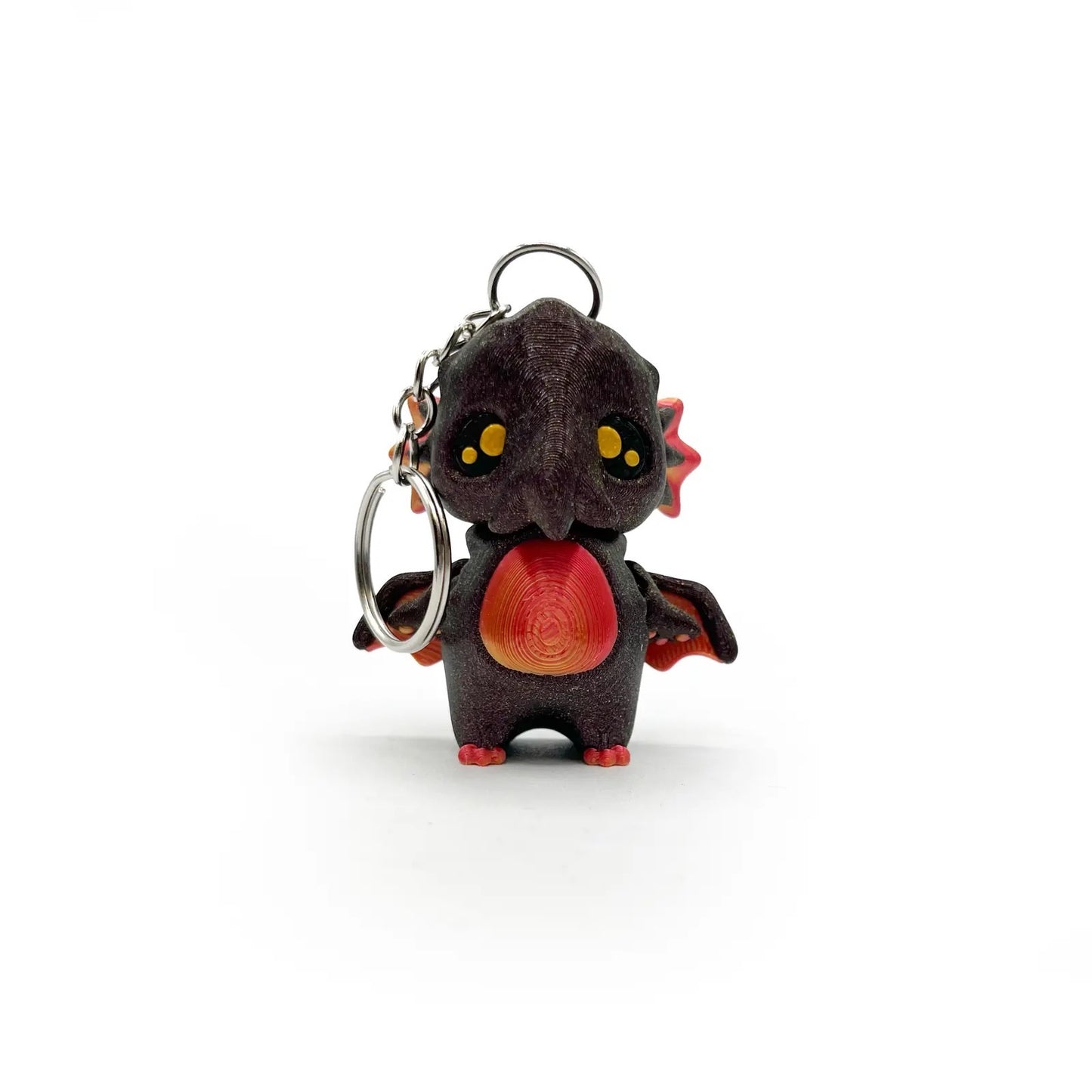 3D Printed Adorably Spooky and Cute Keychains | Kawaii Goth Accessories