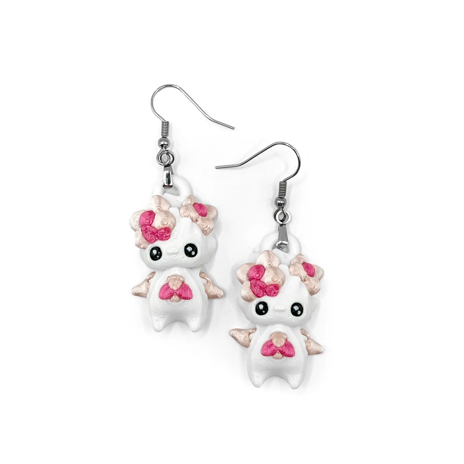 Cute 3D Printed Earrings – Bookish & Kawaii Dangle Charms – view 80