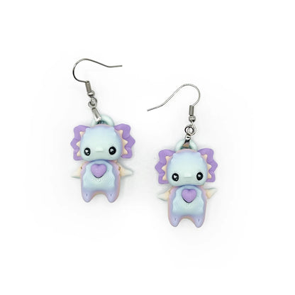 Cute 3D Printed Earrings – Bookish & Kawaii Dangle Charms – view 52
