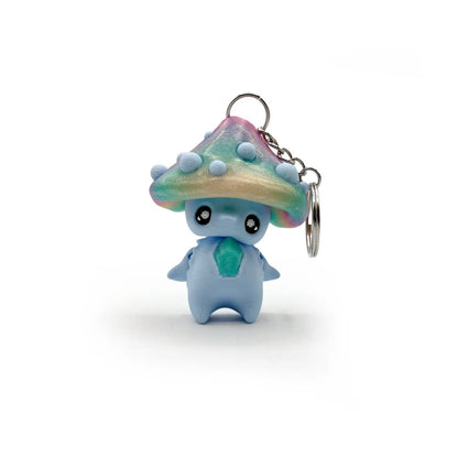 3D Printed Adorably Spooky and Cute Keychains | Kawaii Goth Accessories