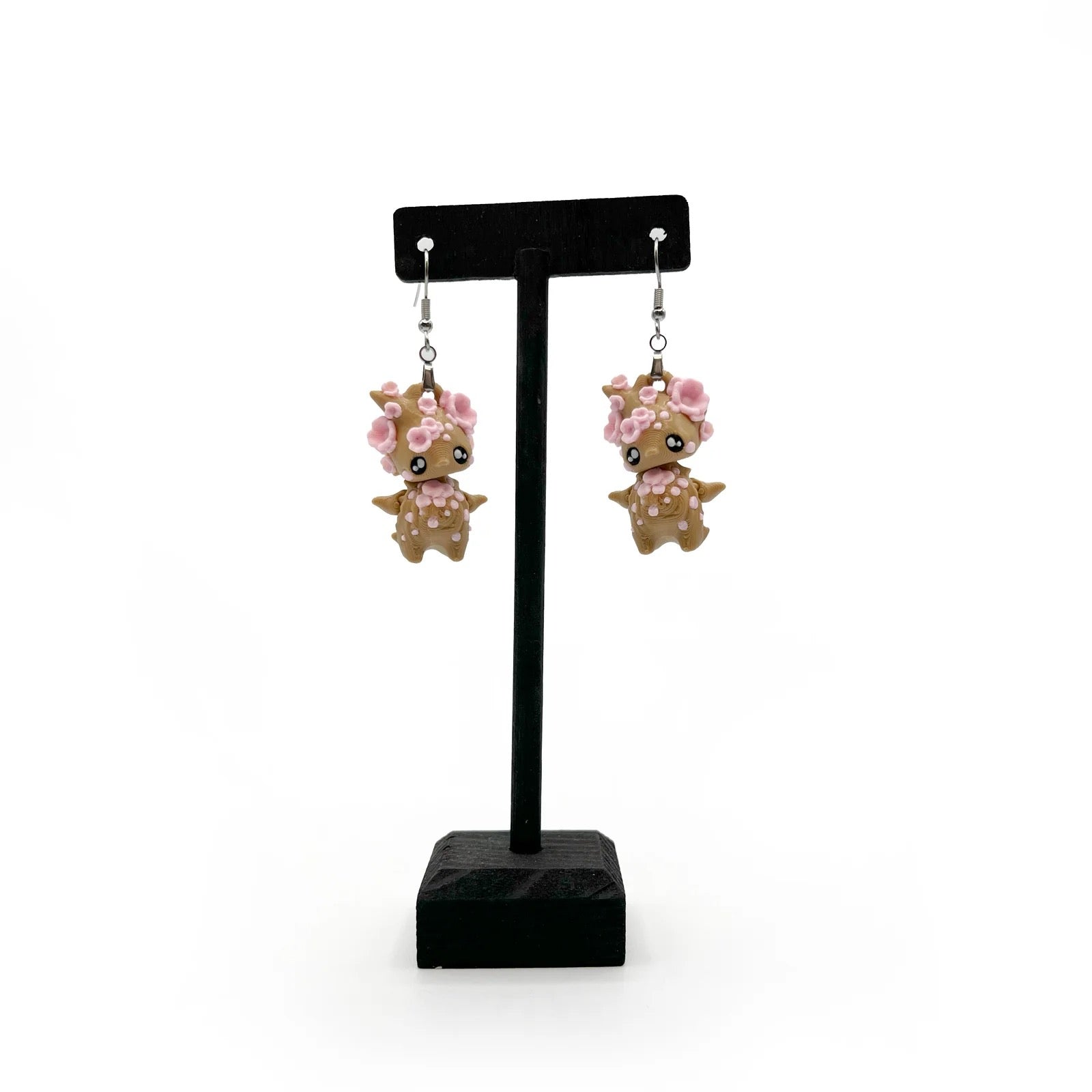 Cute 3D Printed Earrings – Bookish & Kawaii Dangle Charms – view 69