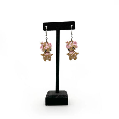 Cute 3D Printed Earrings – Bookish & Kawaii Dangle Charms – view 69