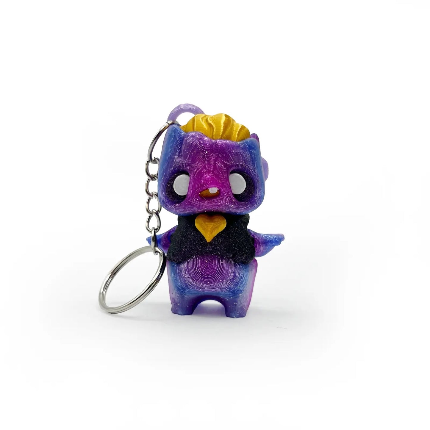 3D Printed Adorably Spooky and Cute Keychains | Kawaii Goth Accessories