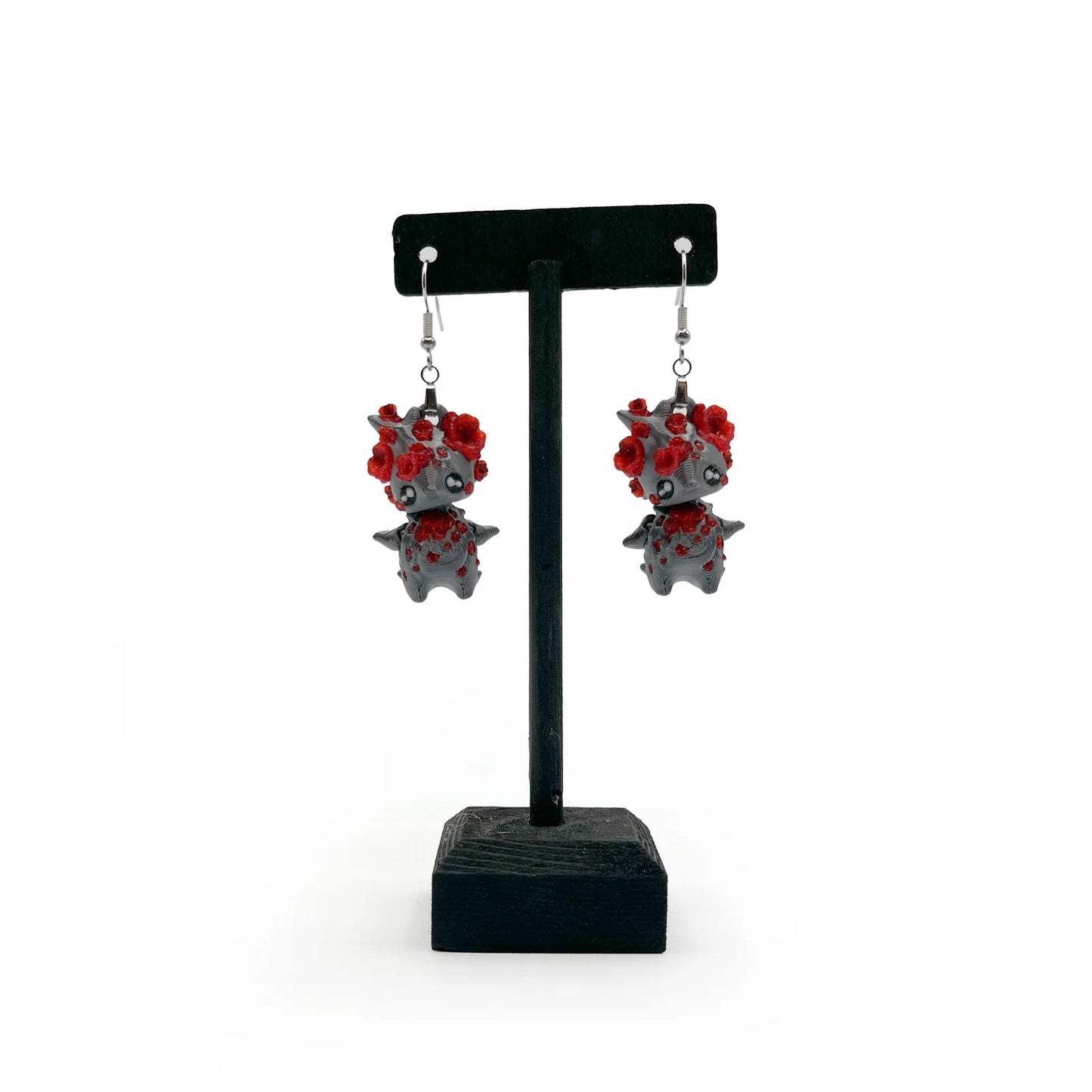 Cute 3D Printed Earrings – Bookish & Kawaii Dangle Charms – view 70