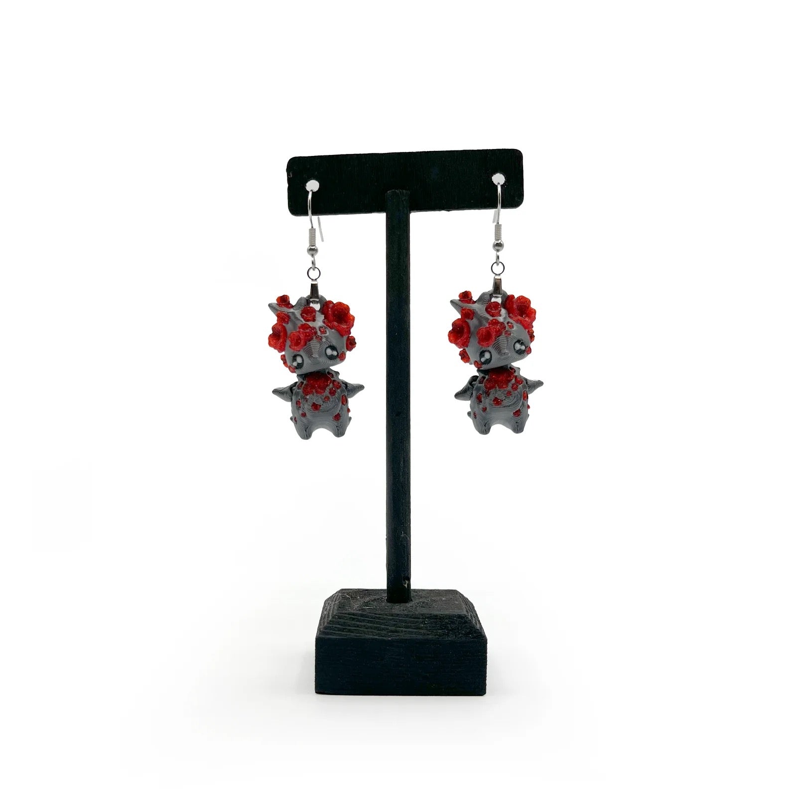 Cute 3D Printed Earrings – Bookish & Kawaii Dangle Charms – view 70