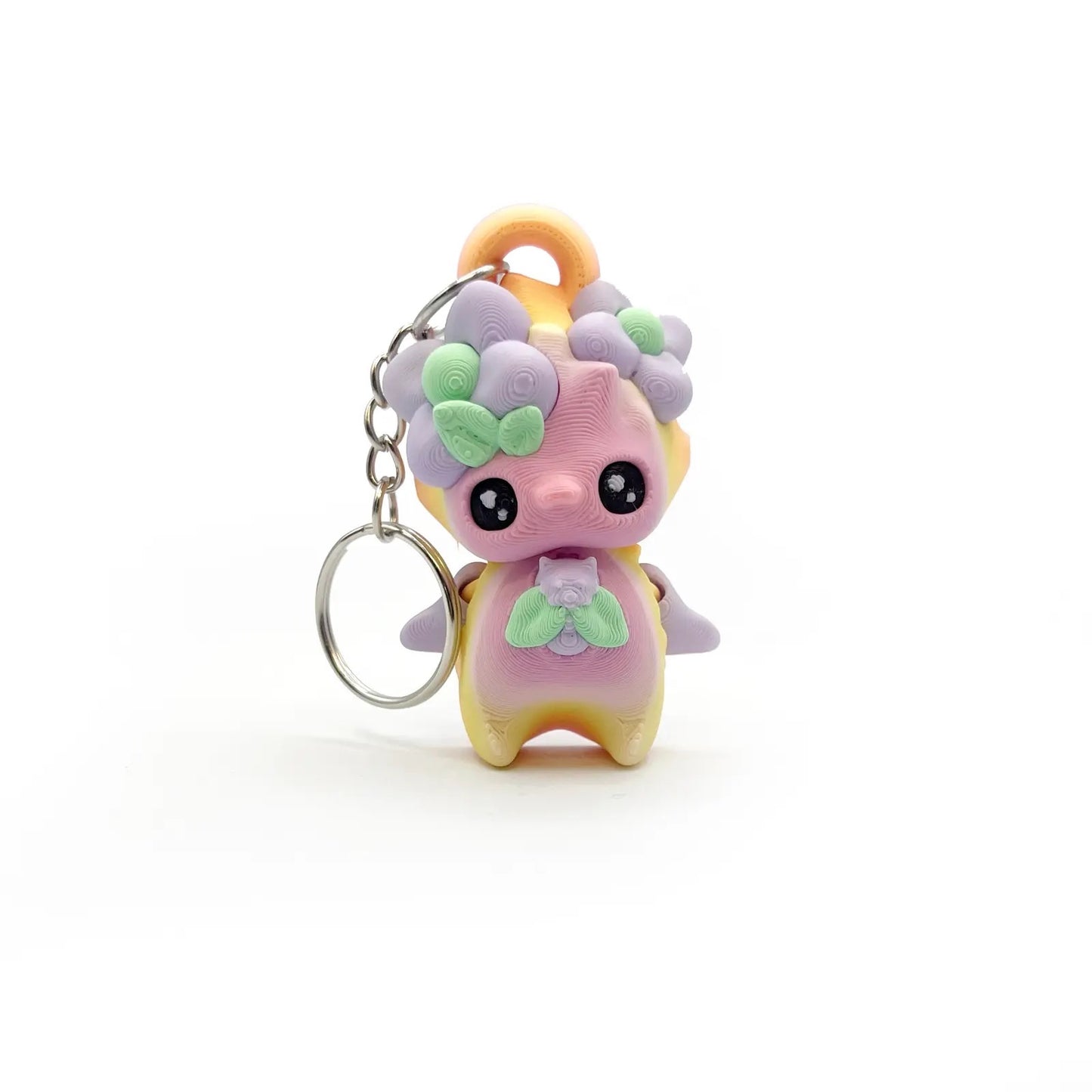 3D Printed Adorably Spooky and Cute Keychains | Kawaii Goth Accessories