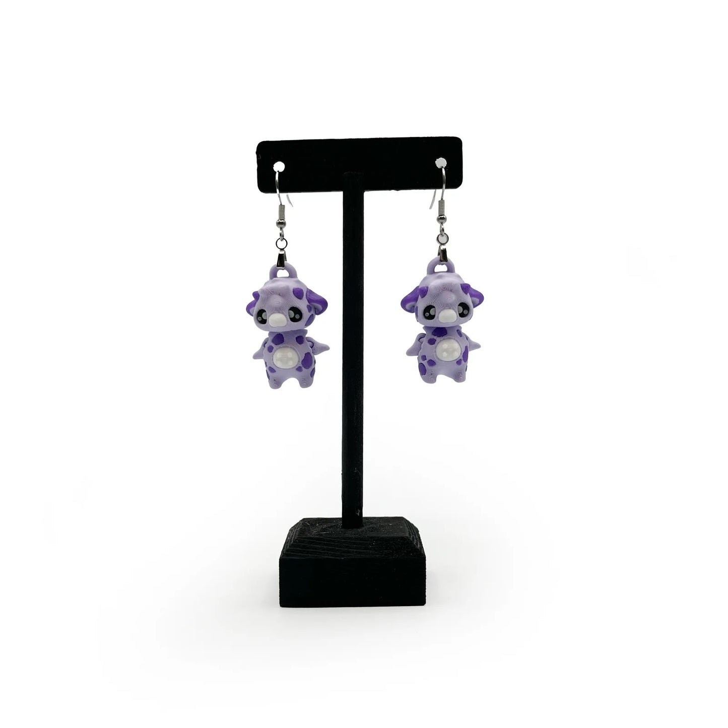 Cute 3D Printed Earrings – Bookish & Kawaii Dangle Charms – view 62