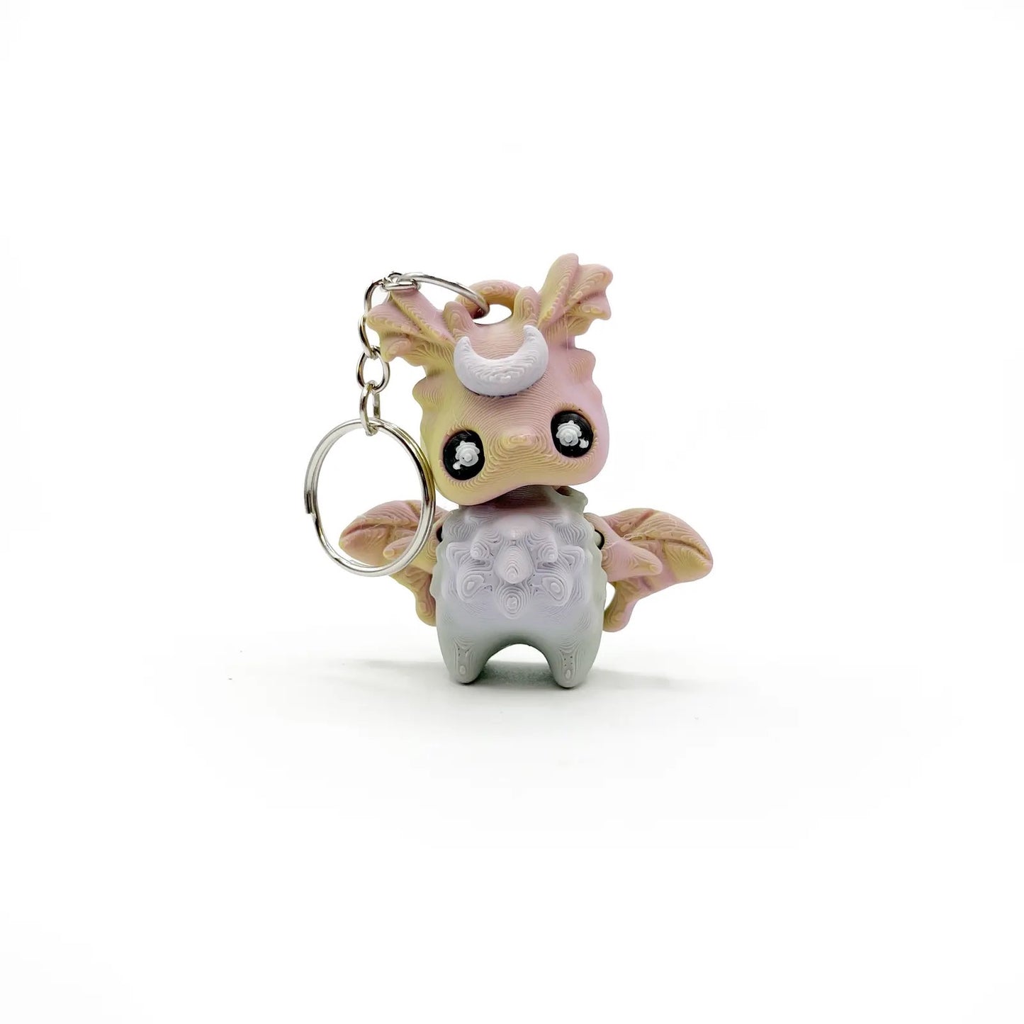 3D Printed Adorably Spooky and Cute Keychains | Kawaii Goth Accessories