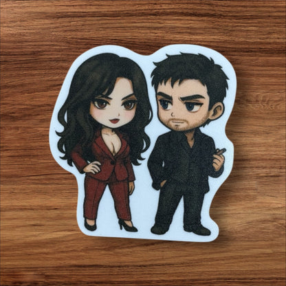 Crimson Series Chibi Sticker Pack (4-Pack)