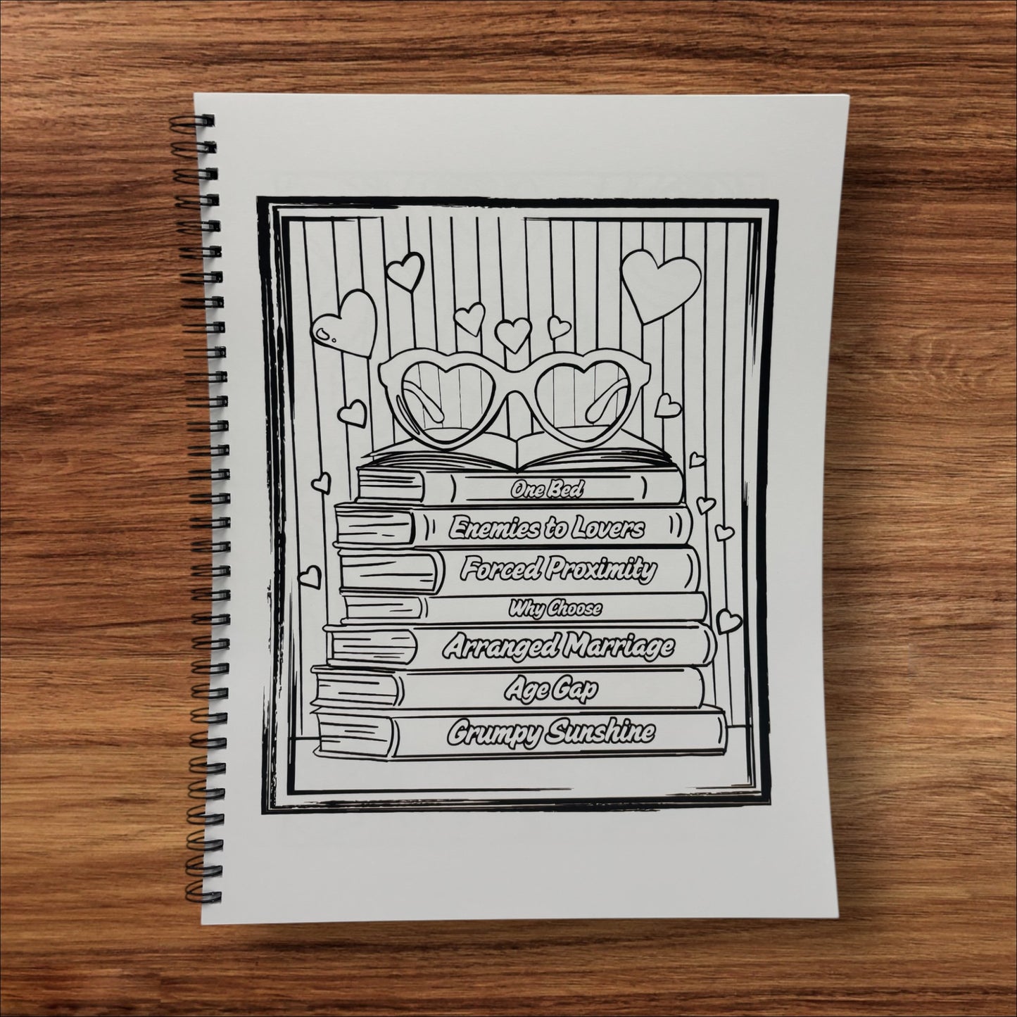Bookish Coloring Book for Spicy and Smut Readers