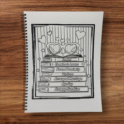 Bookish Coloring Book for Spicy and Smut Readers