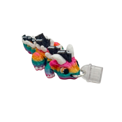 Book Dragon Charm Straps & Dust Plugs  - Cute 3d printed Charms for Kindles, E-Reader, Phones, etc