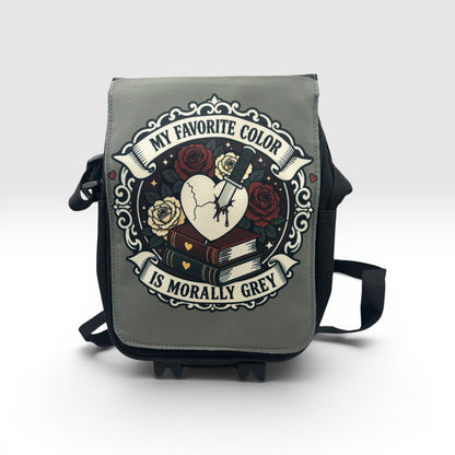 Kindle & Book Crossbody Bag — Exclusive Wendy Owens Artwork