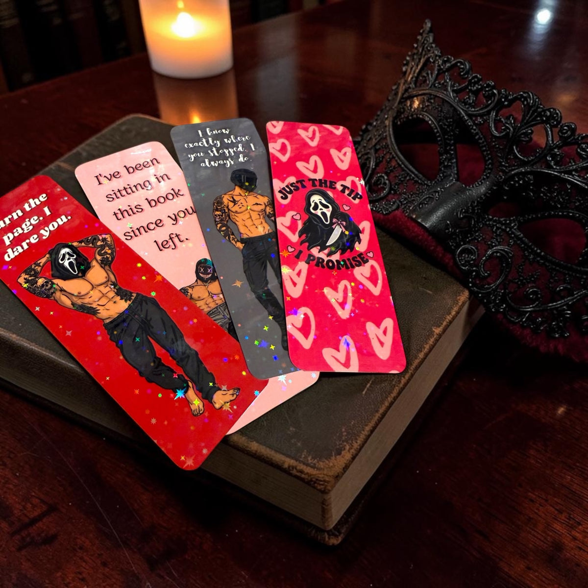 Laminated Bookmarks - various designs ranging from spice to adorable