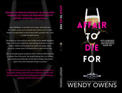 Affair To Die For SIGNED PAPERBACK