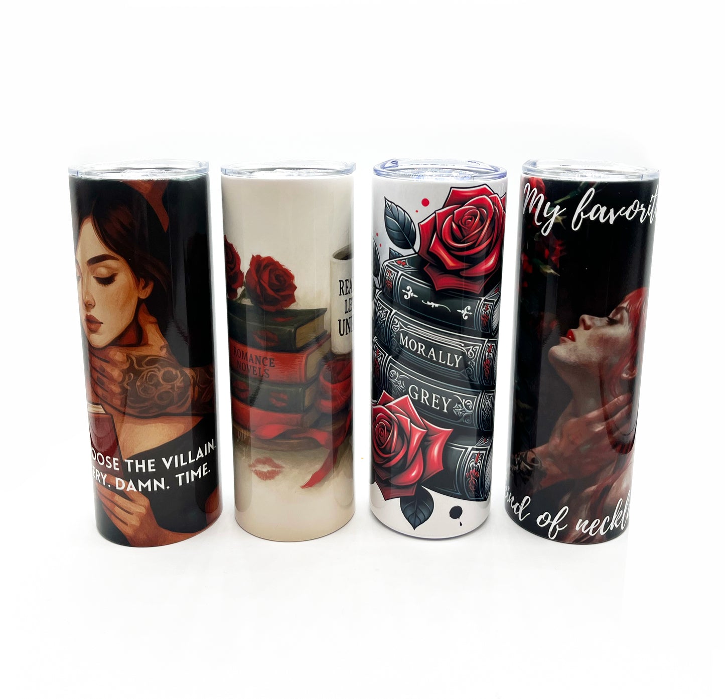 20 oz Tumbler with Straw - Stainless Steel - Drinkware Accessories - Wendy Owens Books