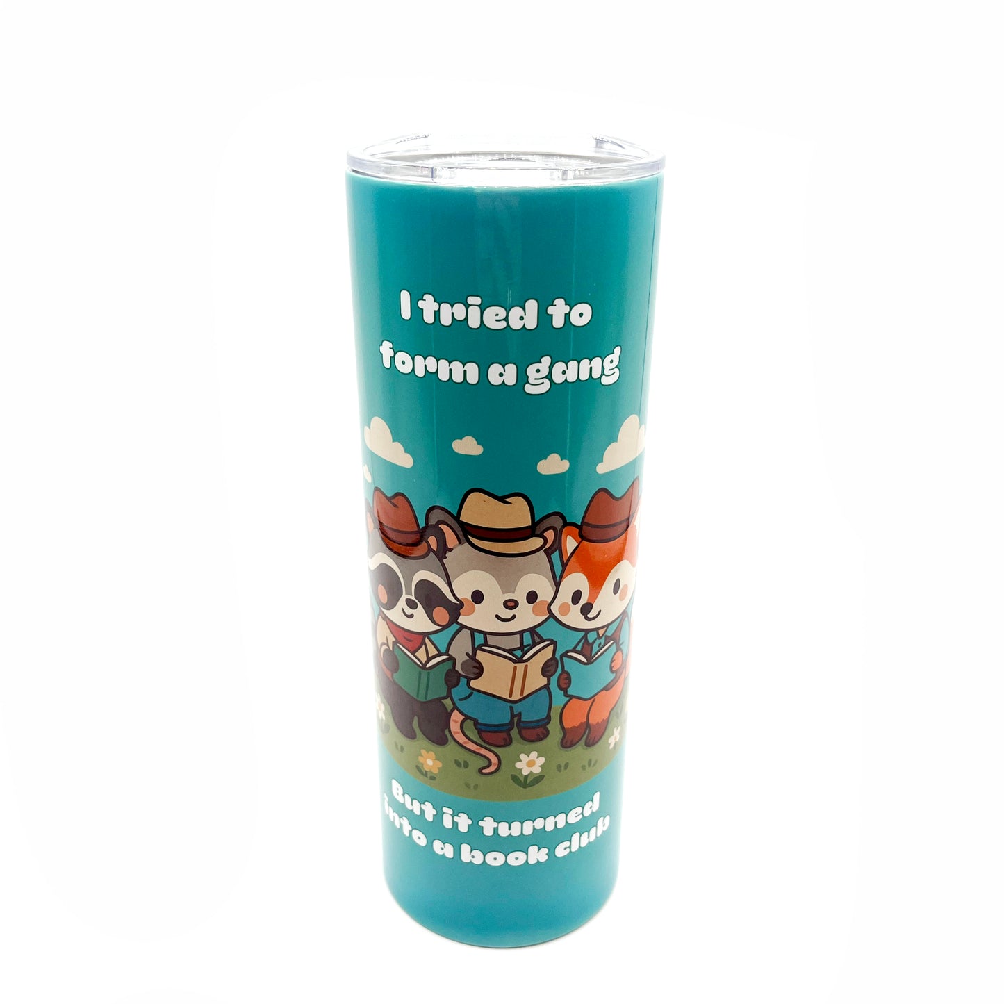 20 oz Tumbler with Straw - Stainless Steel - Drinkware Accessories - Wendy Owens Books