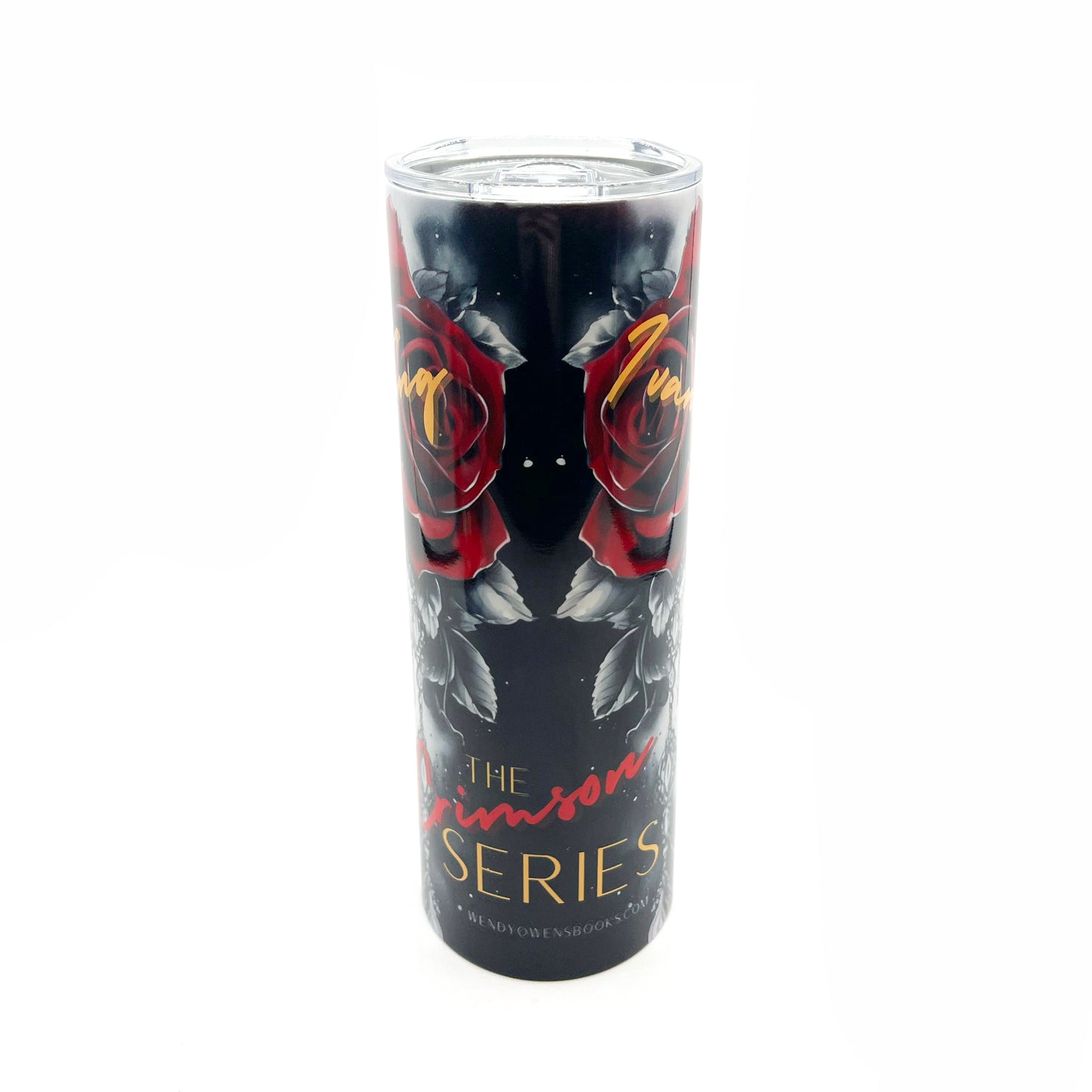 20 oz Tumbler with Straw - Stainless Steel - Drinkware Accessories - Wendy Owens Books