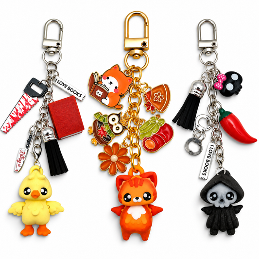 Spooky Season Kindle Charms – 3D Printed Halloween Charms for Kindles & E-Readers