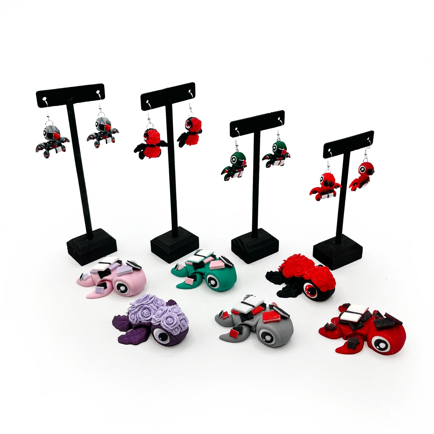 Earrings FLURRYFOOTS - Cute 3d printed Earrings