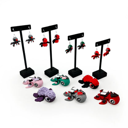 Earrings FLURRYFOOTS - Cute 3d printed Earrings