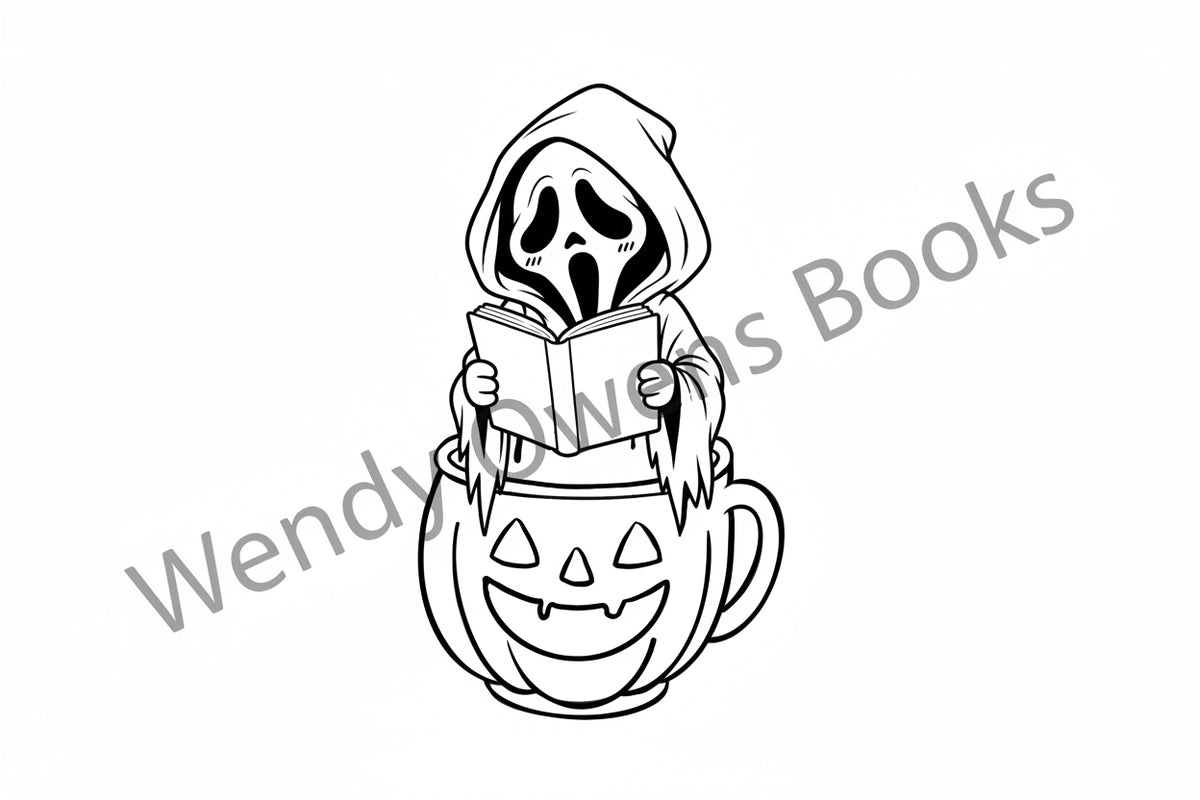 PRE-ORDER Ship date expected: September 25th The Pumpkin Patch Bookstore: A Little Monsters Coloring Book for Halloween, Thanksgiving & Christmas
