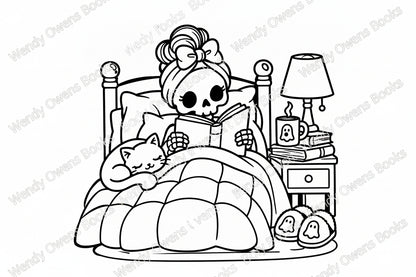 PRE-ORDER Ship date expected: September 25th The Pumpkin Patch Bookstore: A Little Monsters Coloring Book for Halloween, Thanksgiving & Christmas